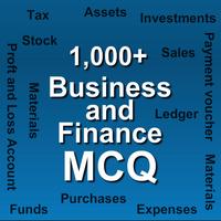 Business and Finance MCQ Plakat