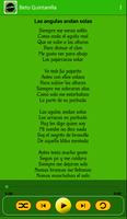 Letras de Beto Quintanilla | Musica Offline تصوير الشاشة 2