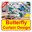 آیکون‌ Butterfly Curtain Design idea