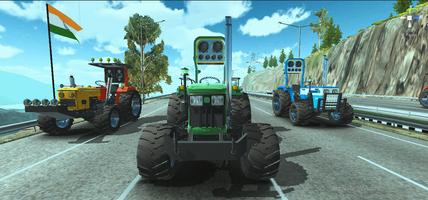 Indian Tractor Simulator Game ảnh chụp màn hình 1