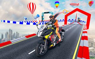 Superhero Bike Mega Ramp Stunt Cartaz