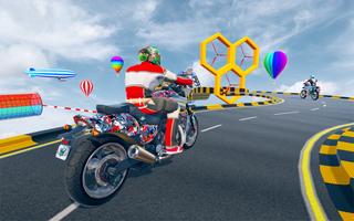 Superhero Bike Mega Ramp Stunt imagem de tela 1