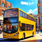 Coach Buses Game - 3D Sim icon