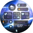 BFF10- Weather Forecast Galaxy أيقونة