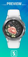 BFF125 - Blackboard Art Flower الملصق
