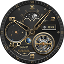 BFF12- Gold Analog Galaxy Gear APK