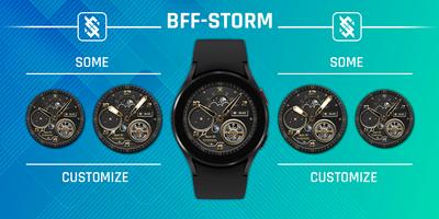 BFF12- Gold Analog Galaxy Gear تصوير الشاشة 3