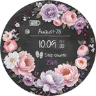 BFF13- Blackboard Art Flower أيقونة