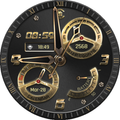 BFF14 - Gold Analog Pattern
