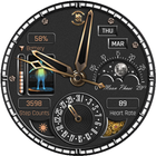 BFF15- Black Analog Health أيقونة