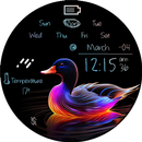 BFF52 - Neon Art Swan colorful APK