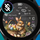 BFF24- Easter Eggs and Bunny Zeichen