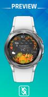 BFF28-Thanksgiving day Harvest الملصق