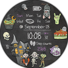 BFF23- Halloween Ghost House أيقونة
