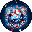 BFF34-4th of July Independence أيقونة