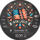 BFF36-4th of July Independence أيقونة
