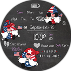 BFF39-4th of July Independence أيقونة