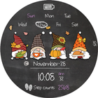 BFF32- Thanksgiving day Gnomes أيقونة