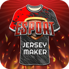 Jersey Maker Esports Gamer ไอคอน