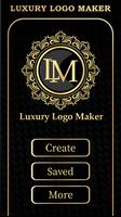Luxury Logo Maker, Logo Design Plakat