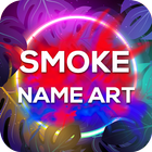 3D Smoke Effect Name Art Maker icône