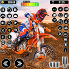 Motocross Game: fahrrad spiele Zeichen