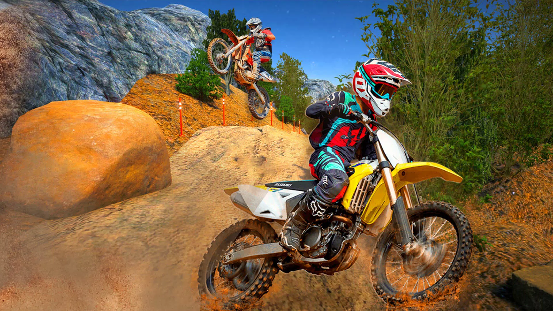 Melhores jogos de MOTOCROSS para Android com ALTA QUALIDADE 