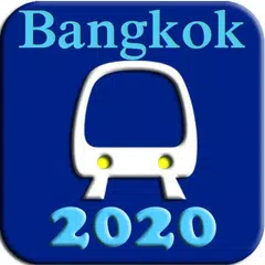 Mapa Bangkok BTS MRT 2020