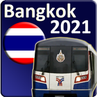 Icona Bangkok BTS MRT MAP 2021 (nuova)