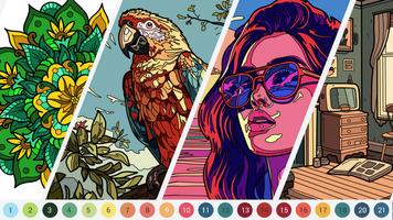 Color Tap: Coloring by Numbers poster