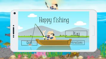 Happy Fishing Cartaz
