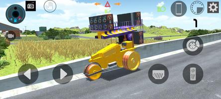 Indian DJ Driver 3D Cartaz