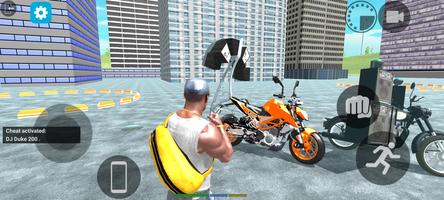 Indian DJ Driving 3D постер