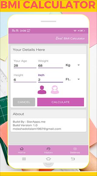 Bmi Calculator Ideal Weight For Health Fitness For Android Apk