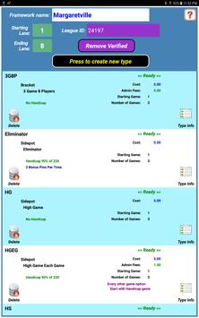 Bowling Brackets / Sidepots 截图 10