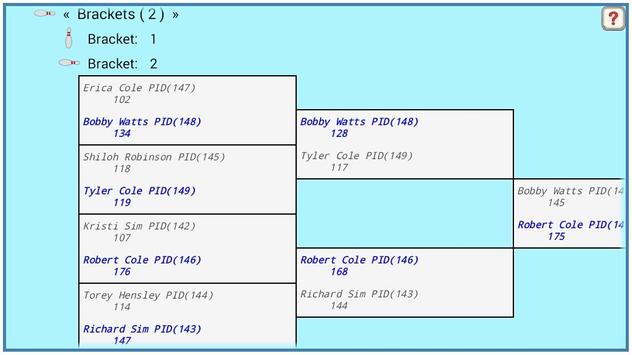 Bowling Brackets / Sidepots 截图 16
