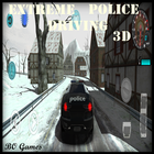 Extreme Police Car Driving 3D icône