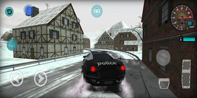 Extreme Police Car Driving 3D capture d'écran 3