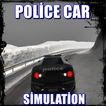 Voiture de police conduite simulation 3D