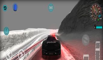 Polis Arabası Sürüş Simülasyonu 3D-poster