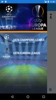 UEFA CHAMPIONS & EUROPA LEAGUE Poster