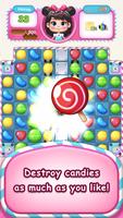 New Sweet Candy Pop: Puzzle Wo 截圖 1