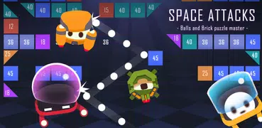 Space Attacks: Balls and Brick puzzle master