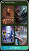 Ronaldo VS Messi 4k Wallpaper syot layar 1