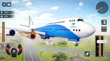 Airplane Simulator 3d Games capture d'écran 1