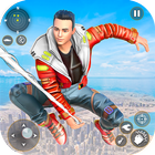 City Spider Rope Hero Game icon