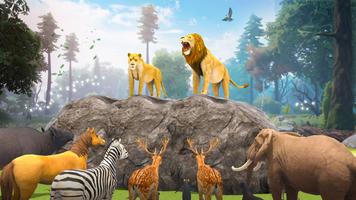 Lion King Animal Simulator 3d capture d'écran 2