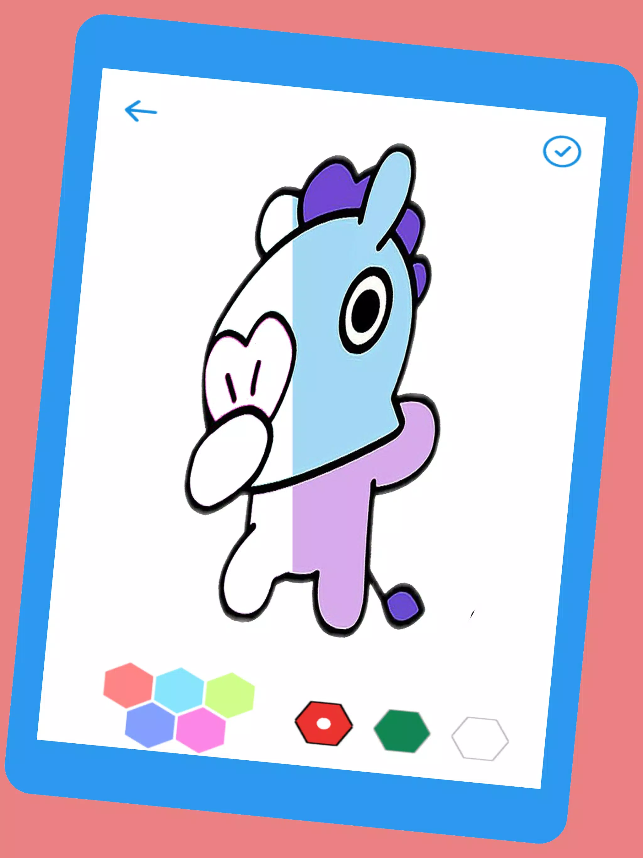 5500 Collections Mang Bt21 Coloring Pages  Latest Free
