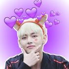 Cute Bts Sticker WAStickerApps icône