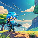 Blue warrior dash APK